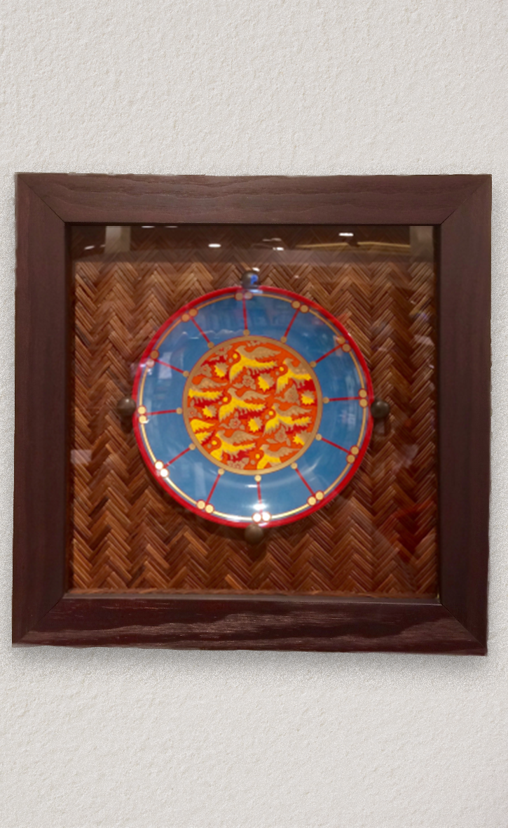 エルメス絵皿　額装　値下げ 最終値下げ】正規品エルメス 額絵 書架 壁紙 - メルカリ